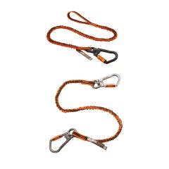 Double-Locking Single or Dual Carabiner w/Swivel – 11,3 kg