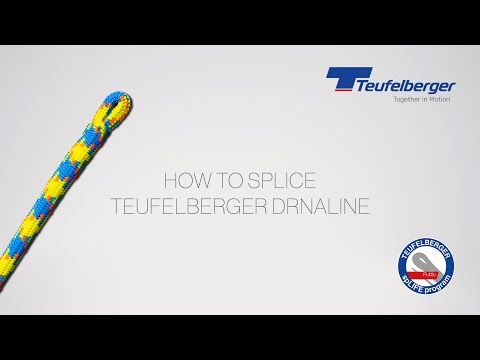 Teufelberger Drenaline 45m1eye クライミングロープ drenaLINE by Teufelberger