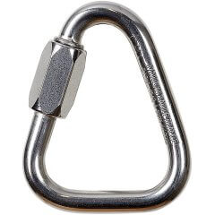Karabiner Schraubglied Triangel 7mm