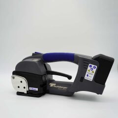 Der T-Shark® HD, das Akku-Umreifungsgerät für heavy duty Anwendungen.