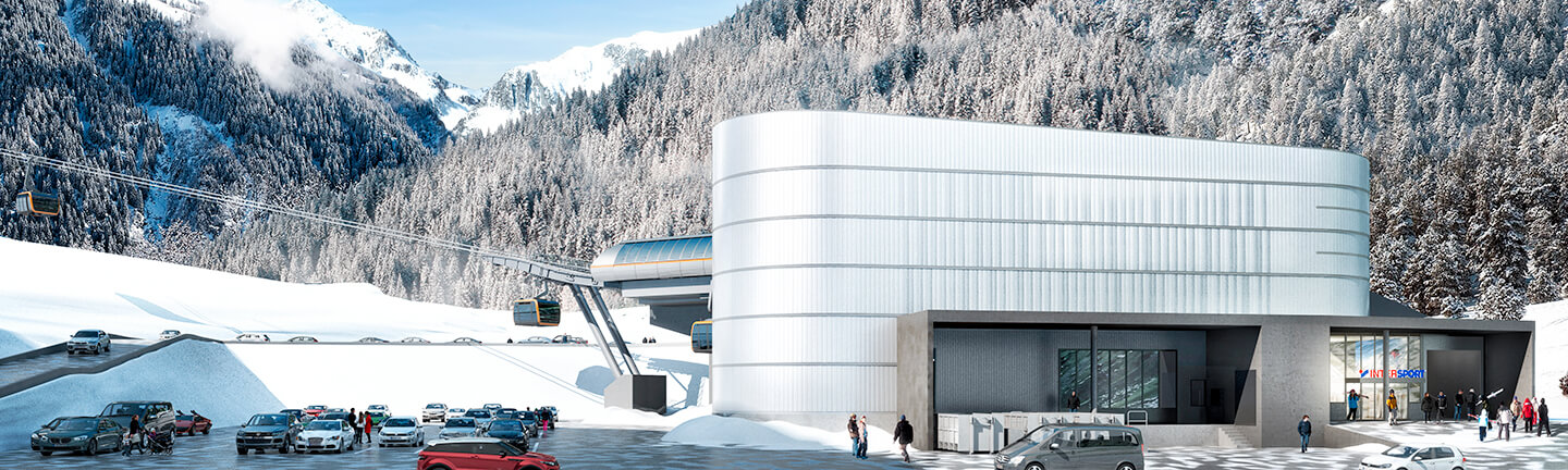 3S Eisgratbahn am Stubaier Gletscher in Österreich, Umlaufbahn, STRESSLESS Tragseil, SOLITEC® Zugseil