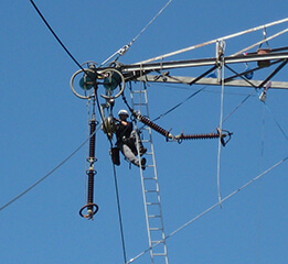 Ropes for utility line construction
