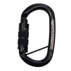 Karabiner Alu Oval TL mit Splint