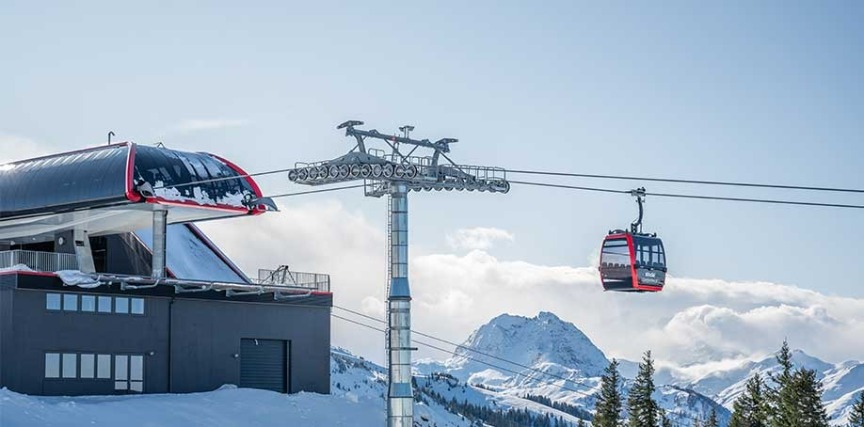 Waldalmbahn, Rauris, Austria (monocable ropeway) Waldalmbahn, Rauris, Austria (monocable ropeway)
