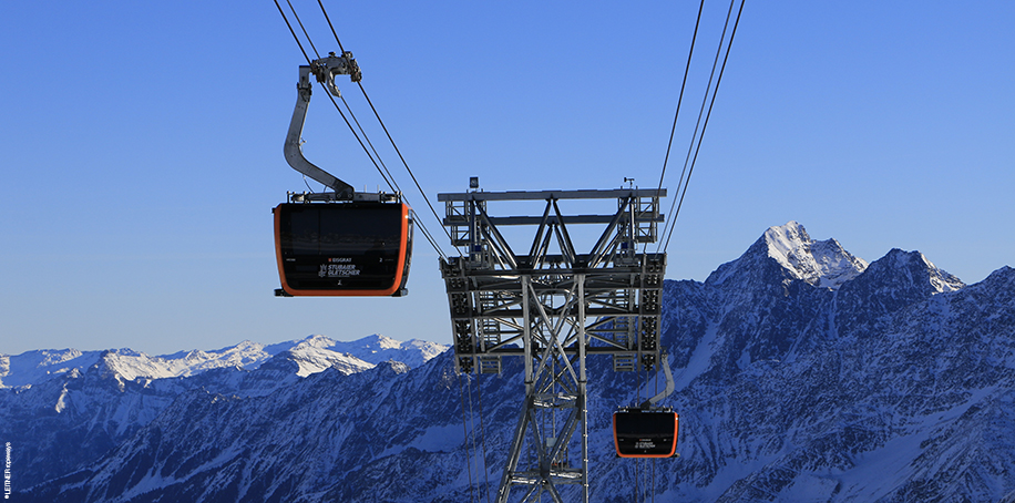 3S Eisgratbahn am Stubaier Gletscher